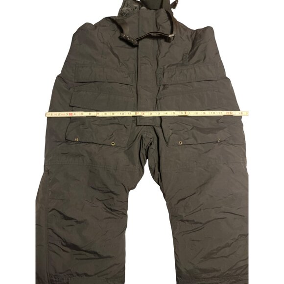 Idigear Arctic Armor Black Insulated Bibs Adjustable Straps & Multiple Pockets L - Picture 4 of 9